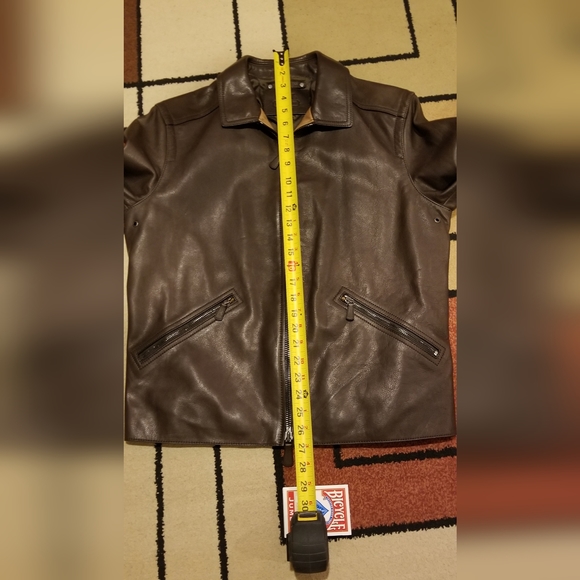 COACH MEN’S LEATHER JACKET - Picture 7 of 10